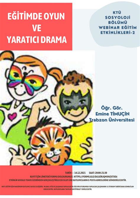 Eğitimde Yaratıcı Drama Eğitimi